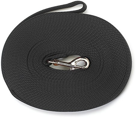Ancol Outside Training Line Nylon 15m, black