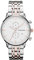 Emporio Armani Watch For Men, 2 sub dial Chronograph Movement and 43mm Case Size with Stainless steel, Leather or Silicone strap Silberton und Rosa , 43MM