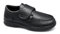 Dr Keller Tony Mens Touch Fasten Bar Comfort Wide Fit Shoes Black UK 10