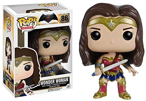 Funko 6027 POP! Vinylfigur: DC: BvS: Wonder Woman