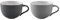Stelton Emma, 2 Stck. -grau Tasse, Stein, 2 Stück (1er Pack), 2