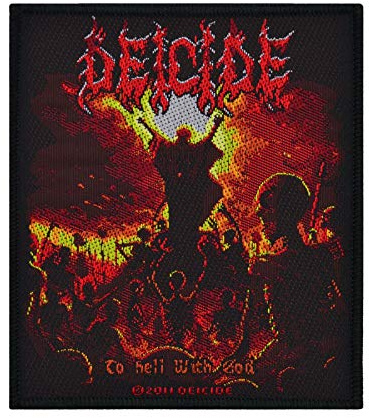 Deicide - To Hell With God Patch 9cm x 10cm
