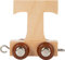 Buchstabenzug | Wunschname zusammenstellen | Holzeisenbahn | EbyReo® Namenszug aus Holz | personalisierbar | auch als Geschenk Set (Buchstabenzug T)