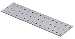 Perforated Plate Flat Connector Wood Connector Nail Plate Perforated Plate Connector 6 x 30 cm
