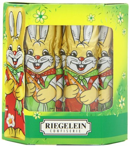 Riegelein Osterhasen Massiv 10er, 3er Pack (3 x 125 g)