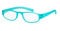 FILTRAL Extrem leichte Lesebrille in der Trendfarbe Türkis/Moderne eckige Lesehilfe für Damen & Herren / +2,50 dpt F4521113