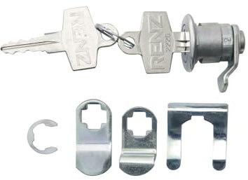 RENZ SARL PDA05021 Serrure batteuse Courte RENZ pour boîtes aux lettres-023721