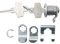 Serrure batteuse courte RENZ pour boîtes aux lettres - 023721