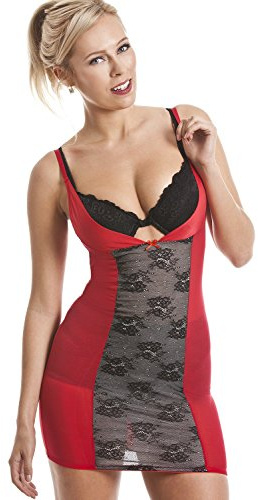 Camille Womens Floral Lace Under Bust Body Shaper - Ladies Lightweight Control Dress with Adjustable Straps To Ensure A