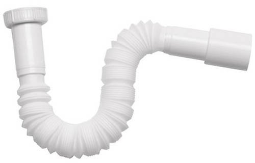 SIFÓN Extensible con Tuerca DE PLÁSTICO para BAÑO (Pack 2 Unidades) (1 1/2 x 40 mm.)