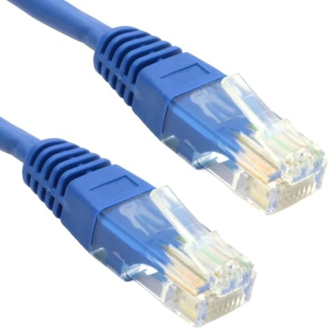 kenable Blue Network Ethernet RJ45 Cat5E-CCA UTP PATCH 26AWG Cable Lead 2m [2 metres]