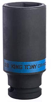 KING TONY Vaso de impacto Largo 1/2 L:80mm 26mm