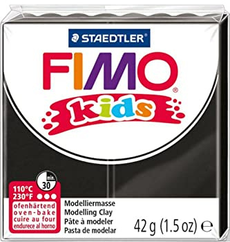 Modelliermasse Fimo schwarz STAEDTLER 80309 Kids 42g