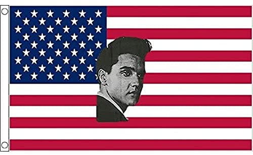 AZ FLAG - Drapeau USA Elvis Presley - 90x60 cm - Drapeau Américain - Etats-Unis 100% Polyester Avec Oeillets Métalliques Intégrés - Pavillon 50 g