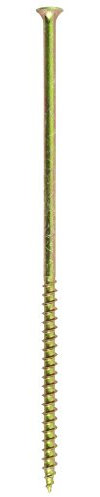 TIMco 00125DRYCY PH2 Philips ZYP Coarse Drywall Screw 4.8 x 125 - Yellow (Box of 100)