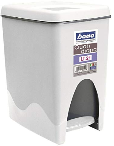 Bama Nässestop S18 quotidiana Bin, 21 l, weiß, 23 x 35 x 40,5 cm