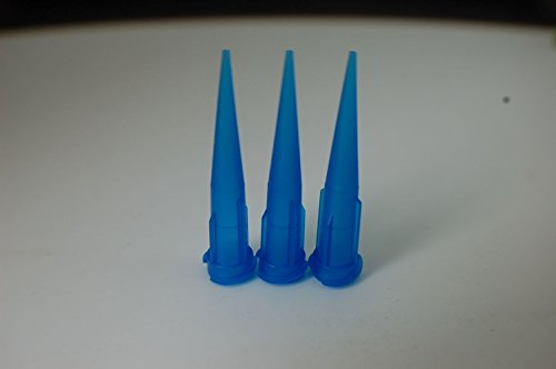 Tapered Tip Liquid Administration Nozzles for Luer Lock, Cream, Oil, Glue, Paint ... (50x22 Gauge)