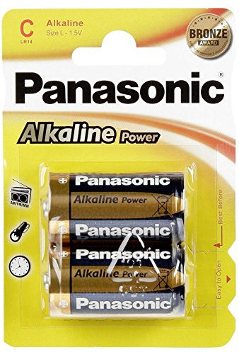 Panasonic Pila alcalina Power LR14AP Baby