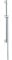 hansgrohe Unica'Crometta Duschstange 0,65m, mit Duschschlauch 1,60m, Chrom