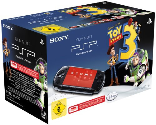 Sony PSP Base Pack 3004 Black+PSP Toysstory 3 inkl.Them.Vouc