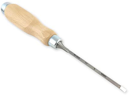 Narex Czech Steel Profi Professional Woodworking Cabinetmakers Chisel with European Beech Wood Handle Sizes from 3 mm to 50 mm (4 mm - 5/32)