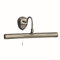 Bilderleuchte mit Schalter, Antik-Messing, 2 x 25 W