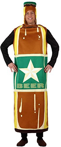 Atosa - Disfraz de cerveza para hombre, talla M/L (10535)