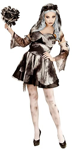 W WIDMANN MILANO Party Fashion - Kostüm Totenbraut, Kleid, Teufelsbraut, Halloween, Karneval