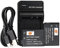 DSTE KLIC-7003 Li-ION Batterie (2-Pack) et Chargeur USB Costume pour Kodak EasyShare M381 EasyShare M420 EasyShare V1003 EasyShare V803 EasyShare Z950 EasyShare M380