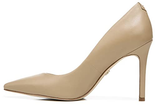 Sam Edelman Shoes for Women - Hazel Pointed Toe Heel Pump Sandal Medium Fit Soft Beige UK 5
