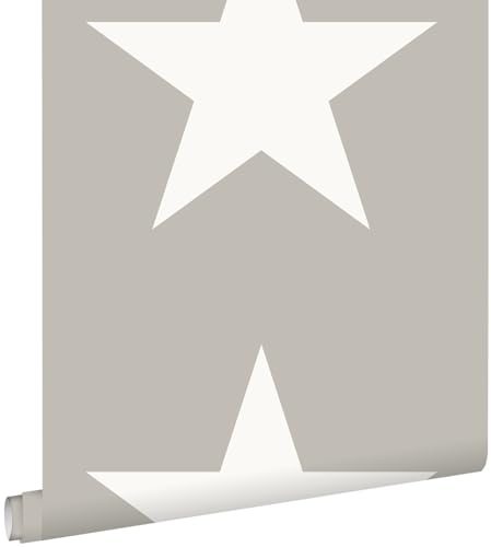 Tapete Sterne Grau - 128702 - von ESTAhome