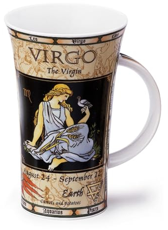 DUNOON - Tazza, Motivo: Segno Zodiacale della Vergine