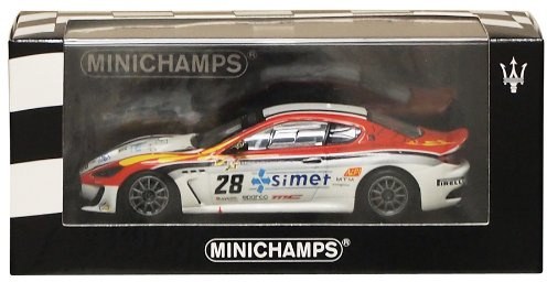 MINICHAMPS 400101228 - Maserati Granturismo MC GT4 - Smurra/Piancastelli, Maßstab: 1:43