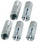 sourcing map 25 mm Lange Metall M6 Gewinde Expansion Bolt Rahmendübel Werkzeug 5 PCS de