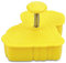 Staedter Cortador de galletas para perros con expulsor de 7 cm, amarillo, 30 x 30 x 7 cm