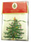 Spode Christmas Tree Fabric Tablecloth, 60-by-84