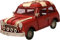 Auto aus Metall rot mit Spardose PKW Oldtimer Nostalgie Mini