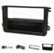 tomzz Audio 2457-007 Radioblende Set kompatibel mit VW Golf 5 V 6 VI Touran Passat 3C Caddy EOS Skoda Octavia mit Quadlockadapter ISO Fakra Phantom Antennenadapter Einbauschacht