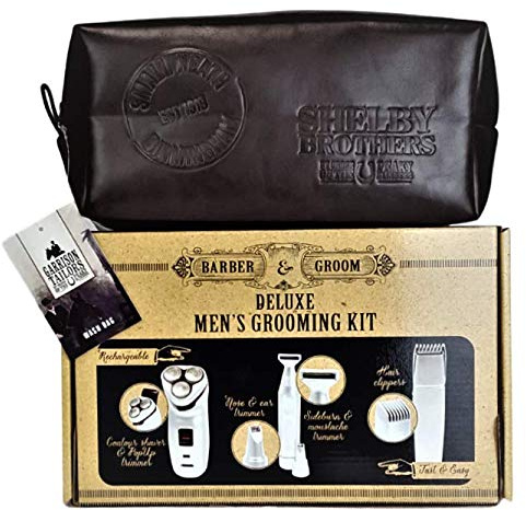 Barber & Groom Deluxe Men's Grooming Kit
