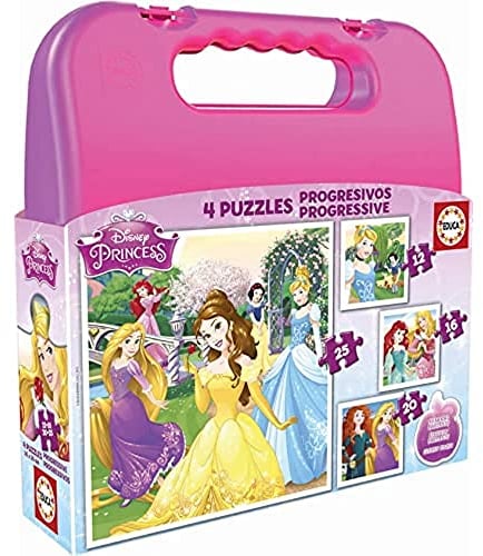 Educa 16508.0 - Case Puzzle - Disney Princess, 12-16-20-25 Teile