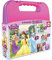 Educa - Princesas Disney | Set de 4 Puzzles Infantiles progresivos de 12 a 25 Piezas | Medida una Vez montado: 16 x 16 cm | Compuesto por Grandes Piezas | A Partir de 3 años (16508)