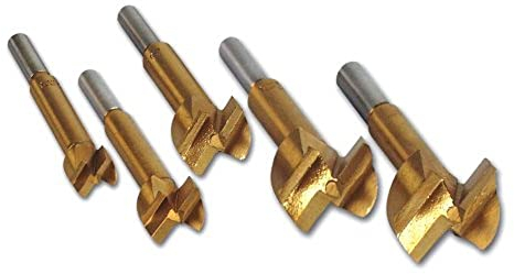 Mannesmann M54005 5-Piece Forstner Drill Bit Set