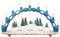 Schwibbogen für Winterkinder groß - 95 x 28 x 59cm - Original Erzgebirge Schwibbögen - Hubrig Volkskunst
