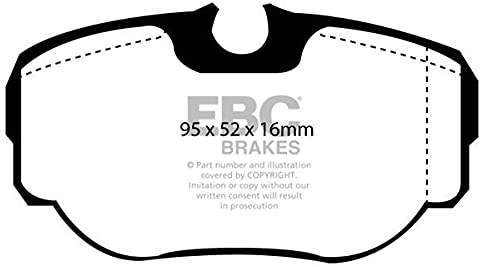EBC Brakes DP41038R Yellowstuff Bremsbeläge