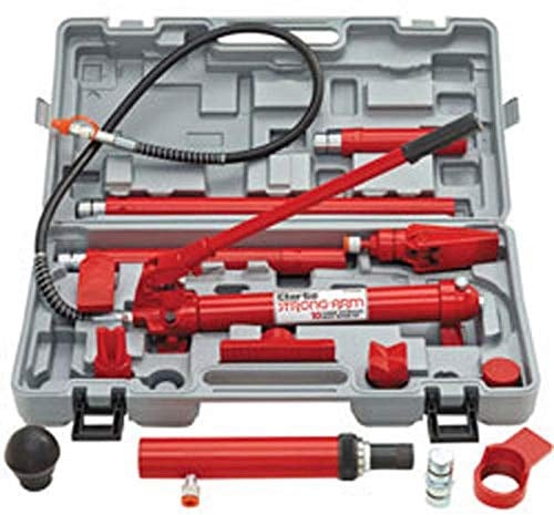 CLARKE 10 TON HYDRAULIC PUMP RAM and HOSE CAR BODY REPAIR
