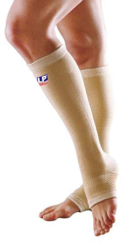 LP Support 957 elastische Venenbandagen - Kompressionsbandage Waden, Größe:L, Farbe:natur