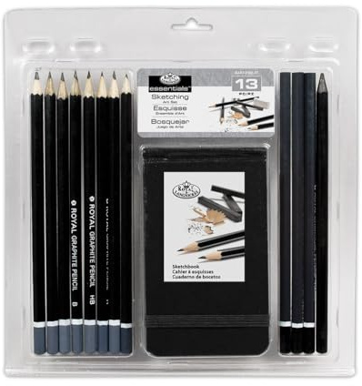 Royal & Langnickel RART-2102 Skizzierstifte mit Sketchbuch