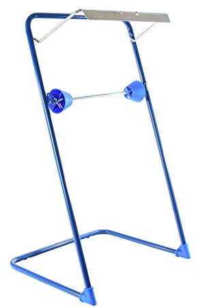 SemyTop ST-88521 Putzrollen-Spender, Bodenständer, Metall, Blau