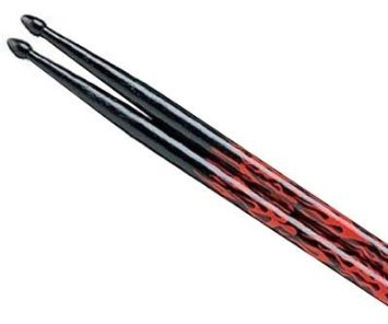 Tama 5A Drumsticks Red Rhythmic Fire, lackierter Stock +++++