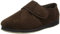 Padders Charles Wide Fitting Mens Memory Foam Slippers - Brown - UK10